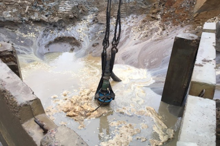 Solidpump на объекте строительства